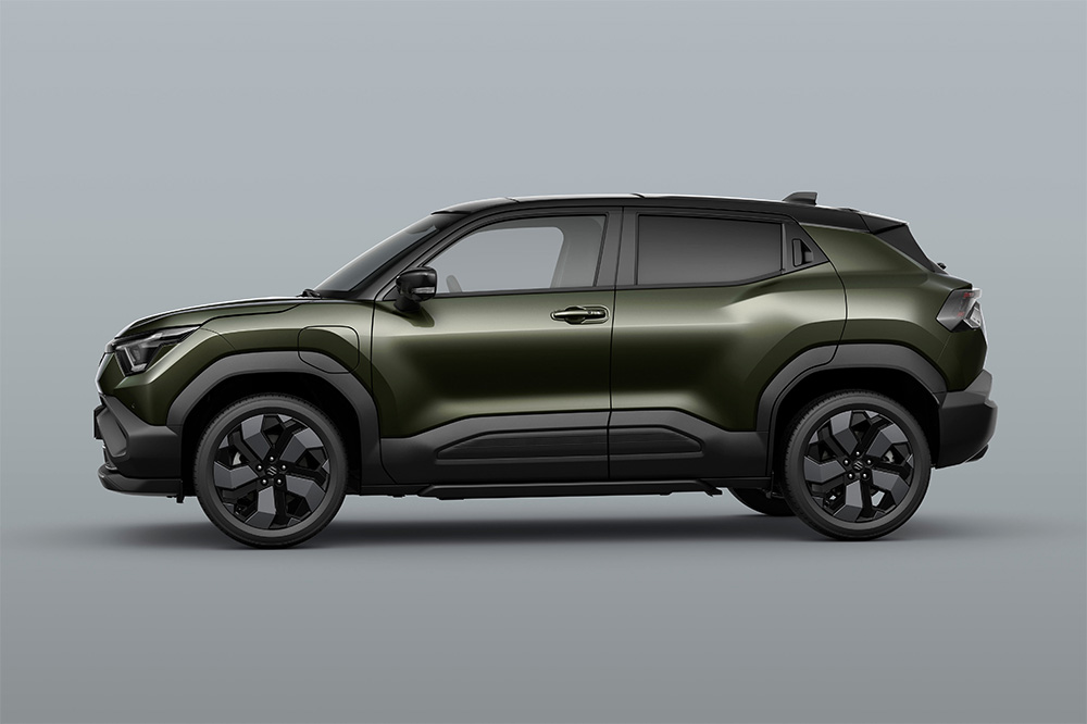 El Vitara mantiene esa estética cuadrada de sus inicios.