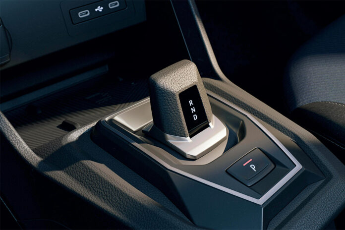 Cambio automático del Dacia Sandero.